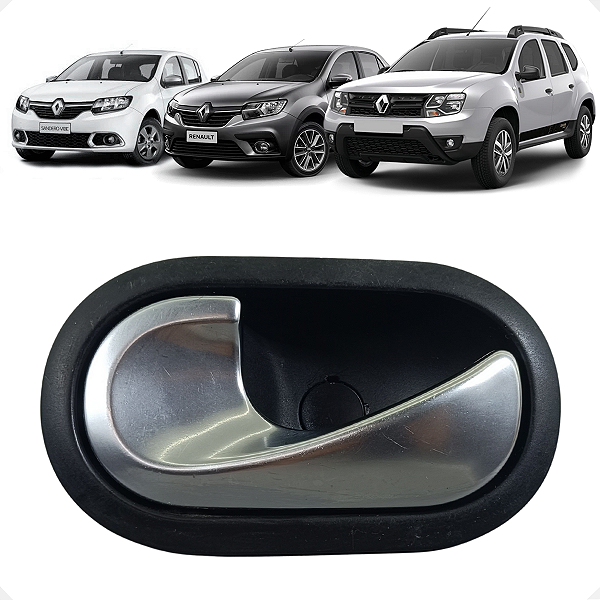 Maçaneta Interna Esquerda Renault Sandero Logan Duster 2013