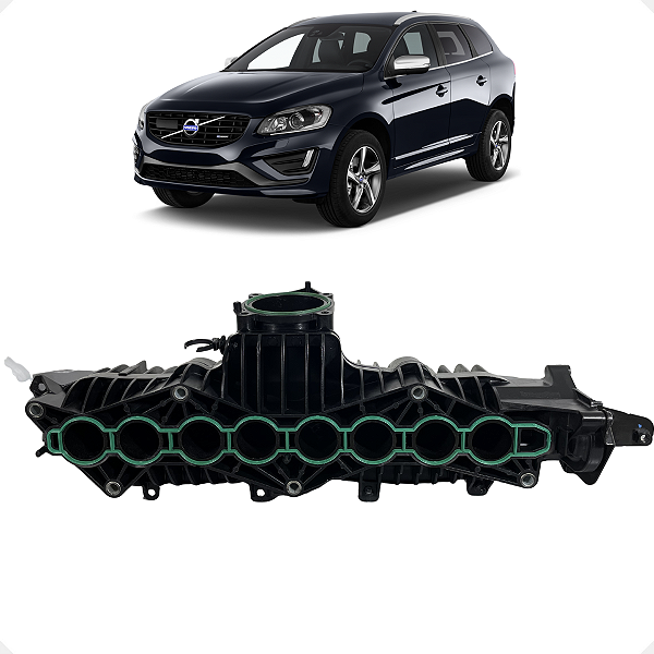 Coletor Admissão Volvo XC60 2.0 T5 T6 2015 2016 2017