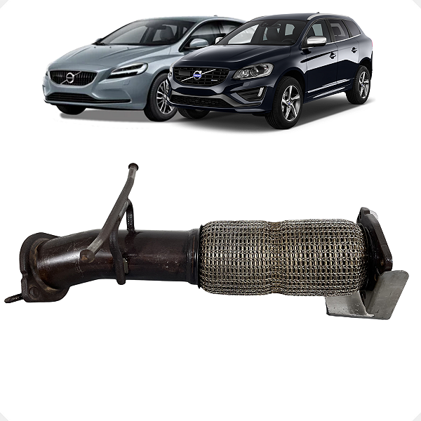 Flexível Escapamento Volvo XC60 V40 T5 T4 2.0 2015 2016 2017