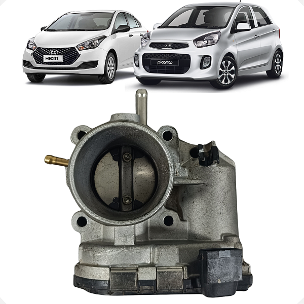 Corpo Borboleta TBI Hyundai HB20 Kia Picanto 2018 2019