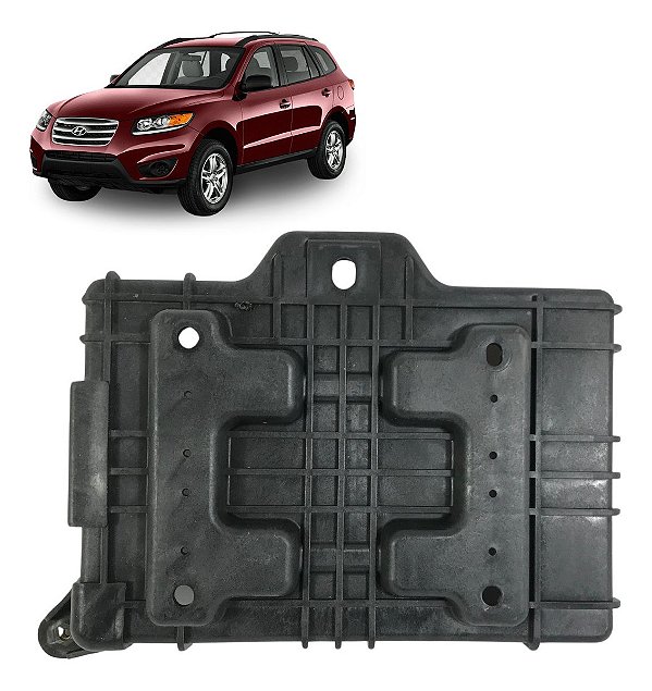 Suporte Caixa Bateria Hyundai Santa Fé 2007 08 09 10 11 2012