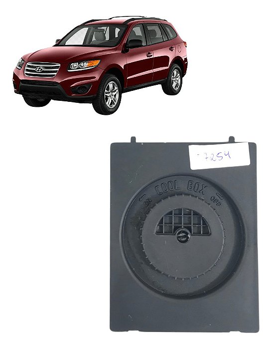 Suporte Moldura Coolbox Santa Fé 2007 2008 2009 2010 2011