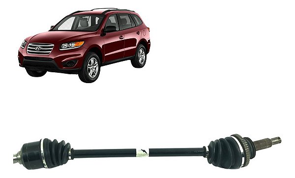 Semi Eixo Traseiro Esquerdo Santa Fé 2.7 2008 09 10 11 2012