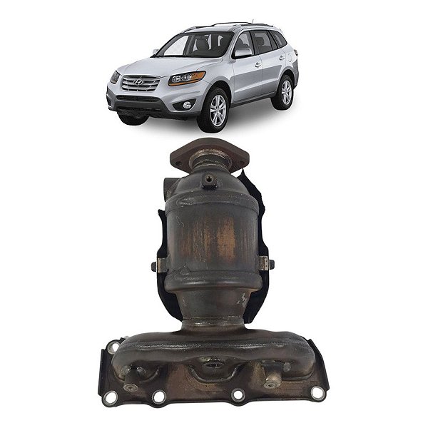 Catalizador Esquerdo Hyundai Santa Fé 3.5 2010 2011 2012,