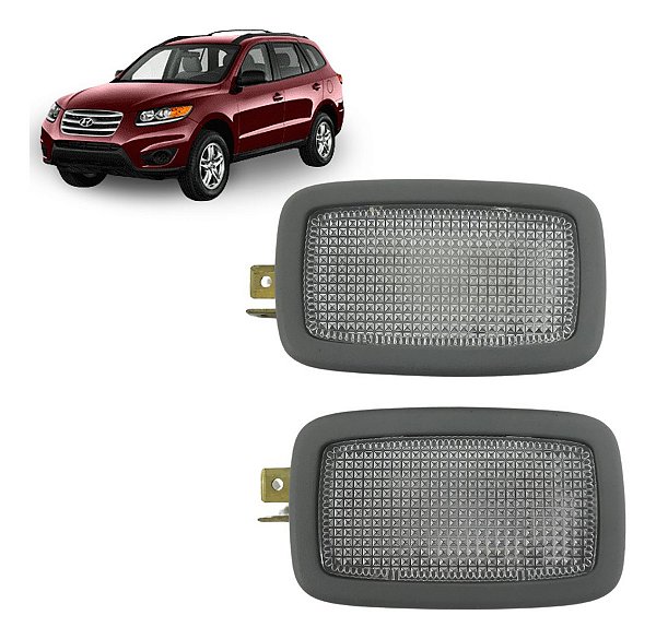 Par Luz Porta Luvas Hyundai Santa Fé 2007 08 09 10 11 2012