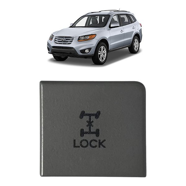 Botão Controle Tração Lock Hyundai Santa Fé 2010 2011 2012