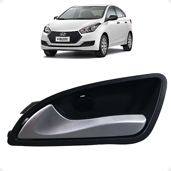 Maçaneta Interna Esquerda Hyundai HB20 2017 2018 2019