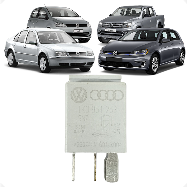 Rele Aquecimento Retrovisor Volkswagen Amarok Bora Fox Golf