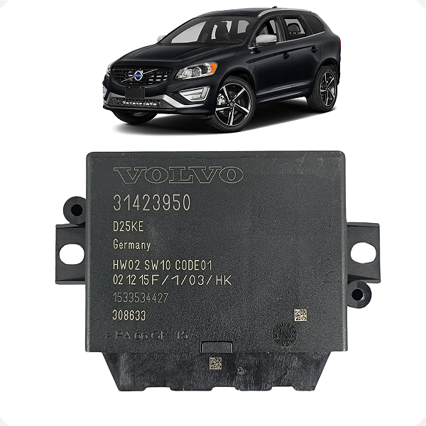 Módulo Estacionamento Volvo XC60 T5 T6 2014 2015 2016 2017