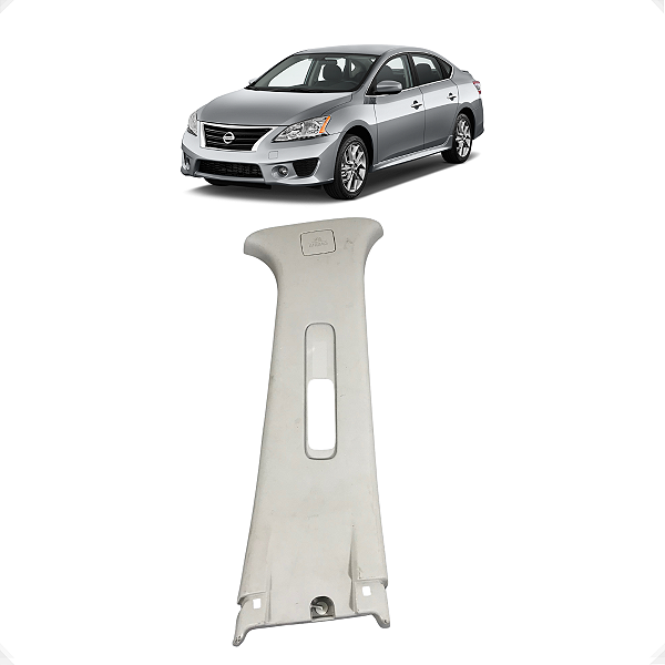 Acabamento Coluna Cinto Direito Nissan Sentra 2014 2016
