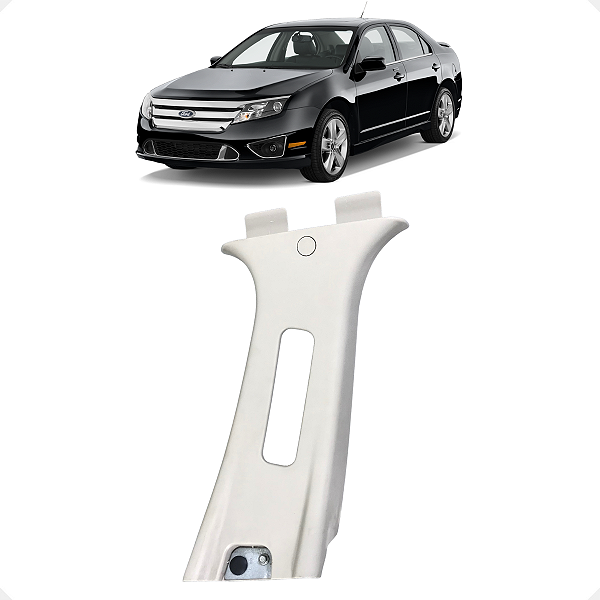 Acabamento Coluna Central Direita Ford Fusion 2008 A 2012