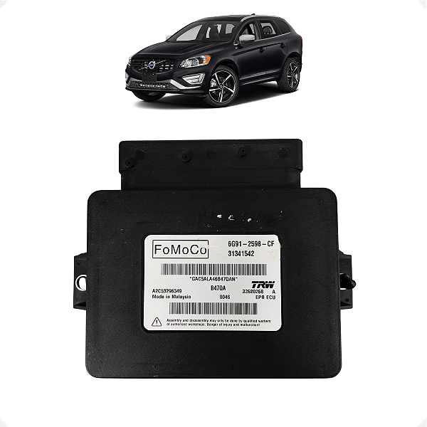 Módulo Central Freio De Mão Xc60 2013 2014 2015 2016 2017