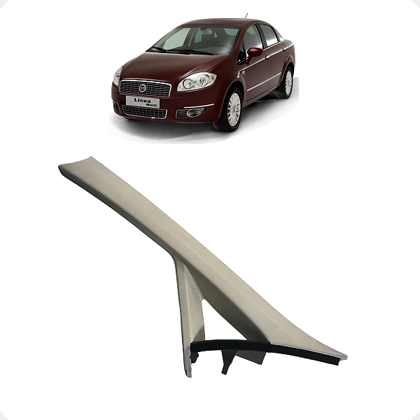 Acabamento Coluna Interno Esquerda Fiat Linea Punto 2010