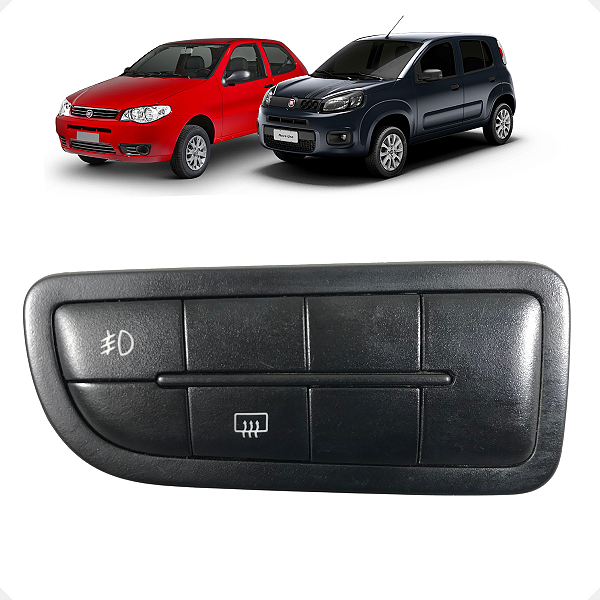Botão Farol Milha Desembaçador Fiat Palio Uno 2012 2013 2014