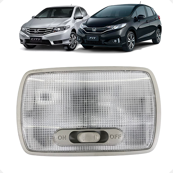 Luz Teto Cortesia Honda Fit City 2005 2006 2007 2008