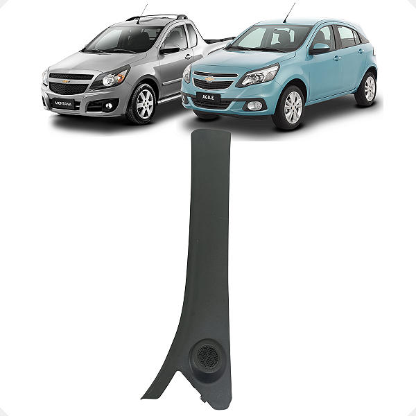 Acabamento Coluna Lateral Esquerda Gm Agile Montana 2013