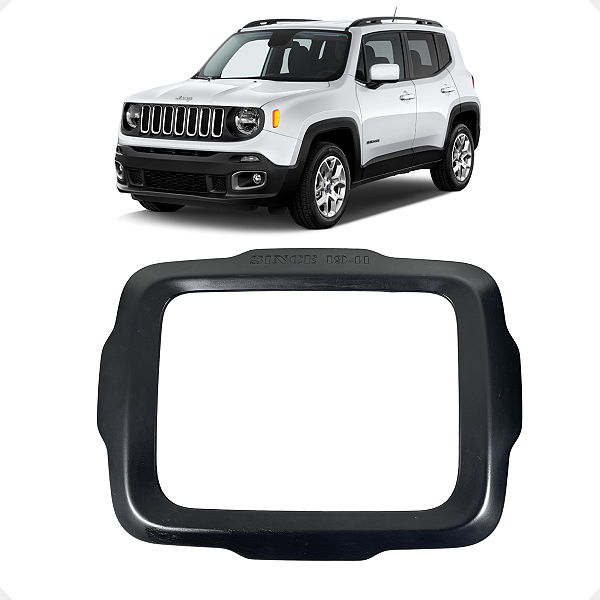 Moldura Central Multimídia Jeep Renegade 2016 2017 2018