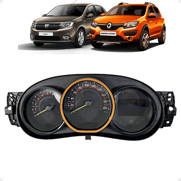 Painel Instrumento Renault Sandero Stepway Logan 2014 a 2017