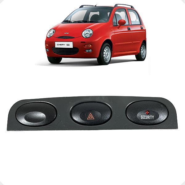 Comando Botão Pisca Alerta Chery Qq  2011 2012 2013 2014