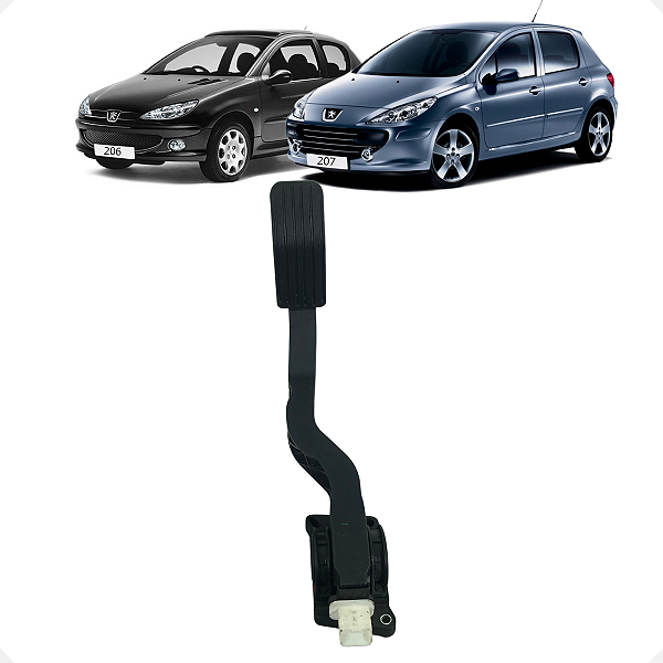 Pedal Acelerador Peugeot 206 207 2010 2011 2012
