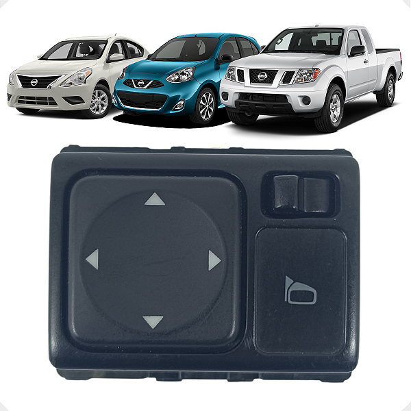 Botão Retrovisor Nissan Versa March Frontier 2013 2014 2015