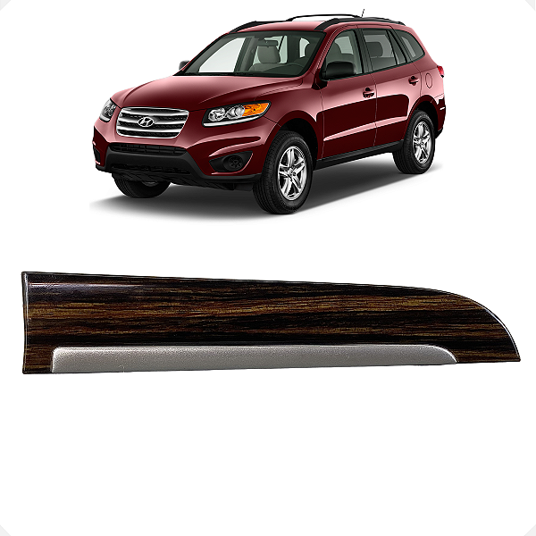 Acabamento Painel Esquerdo Hyundai Santa Fe 2010 2011 2012