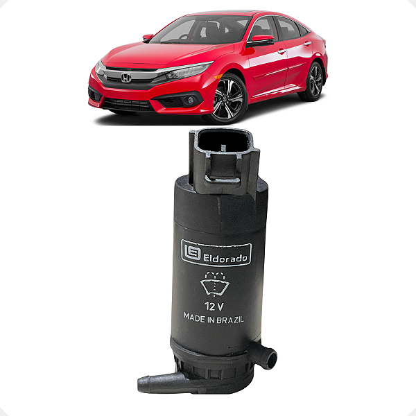 Bomba Esguicho Limpador Honda Civic 2017 2018 2019 a 2023