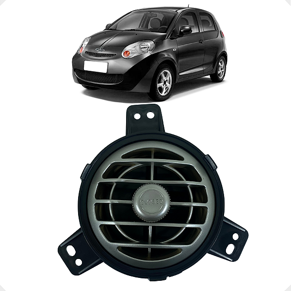 Difusor Ar Condicionado Dianteiro Chery S-18 2010 2011 2012