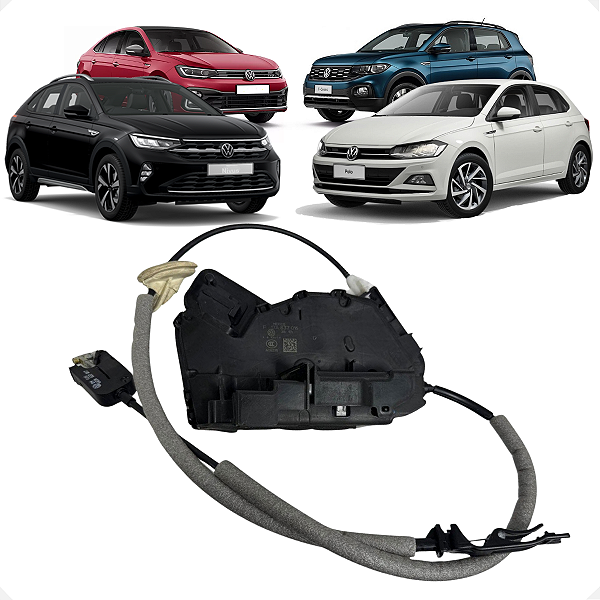 Fechadura Porta Dianteira Direita Polo Virtus Nivus T-Cross