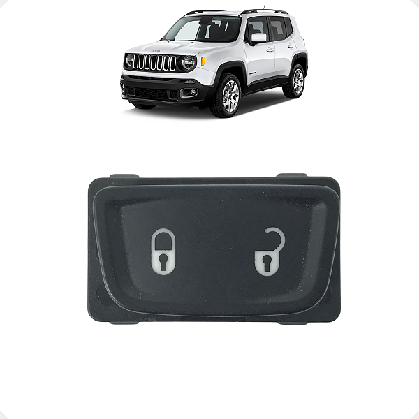 Botão Trava Destrava Porta Jeep Renegade 2019 2020 2021