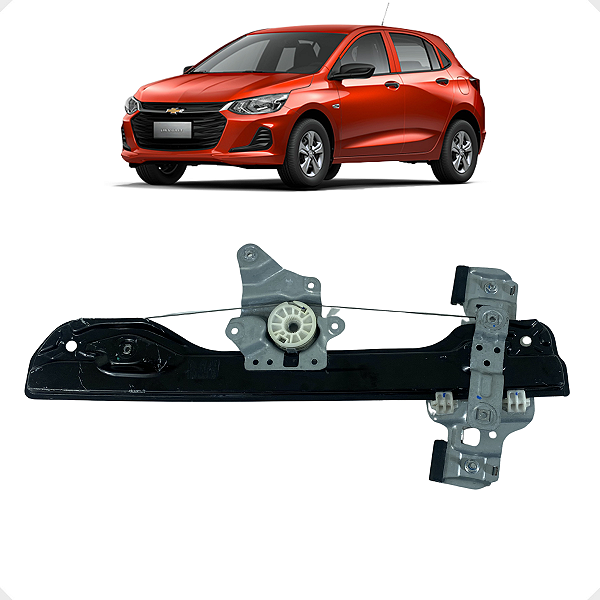 Máquina Vidro S/ Motor Dianteiro Esquerdo Onix 2013 a 2019