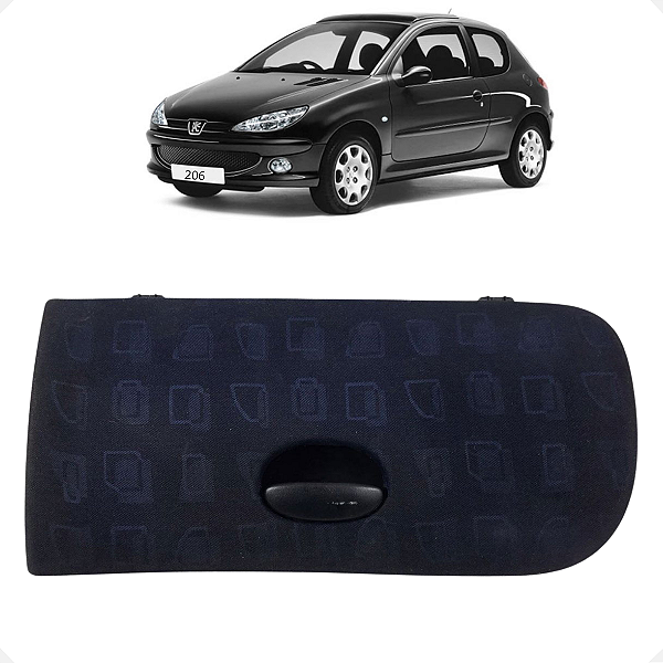 Tampa Porta Luvas Peugeot 206 2002 2003 2004 2005