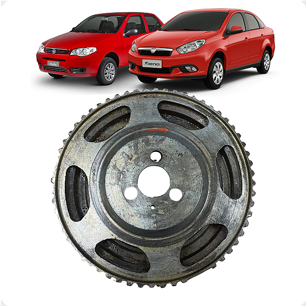 Polia Virabrequim Roda Fônica Fiat Palio Siena Uno Fire