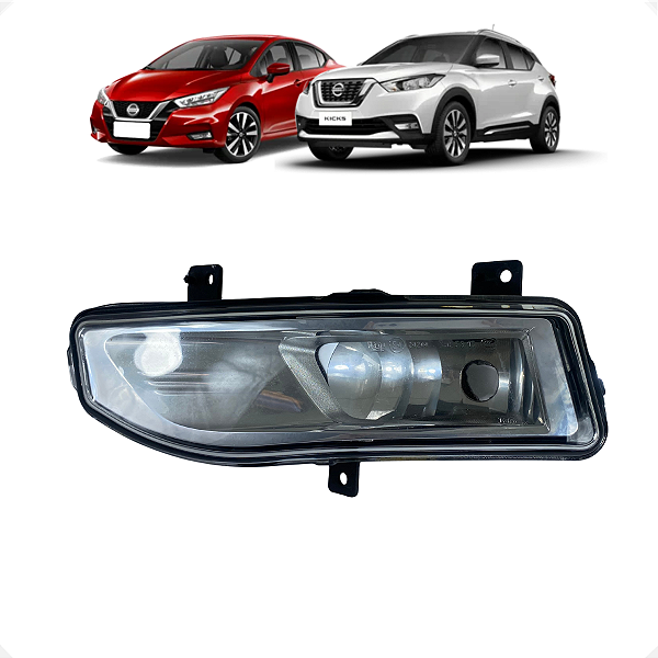 Farol Milha Esquerdo Versa Kicks 2017 2018 2019 2020 2021
