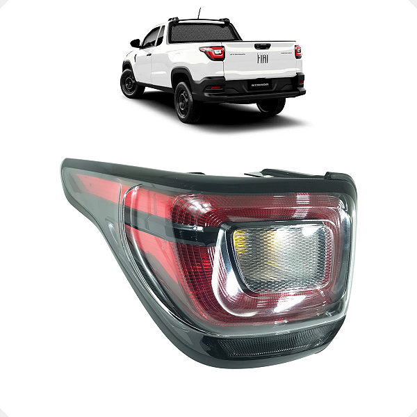 Lanterna Esquerda Fiat Strada 2020 2021 2022 2023 2024 2025