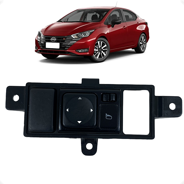 Comando Botão Retrovisor Nissan Versa 1.6 2013 2014 a 2019