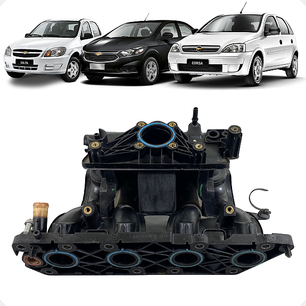 Coletor Admissão Chevrolet Celta Corsa Prisma 2010 2011 2012
