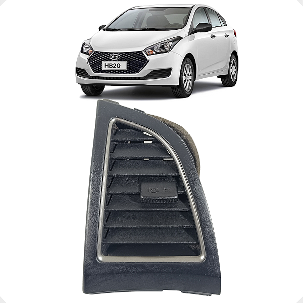 Difusor Ar Lateral Esquerdo Hyundai HB20 2013 a 2019