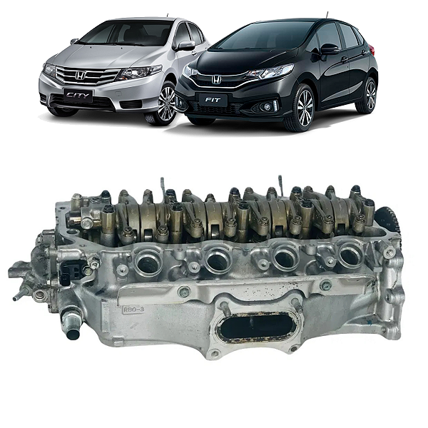 Cabeçote Honda Fit City WR-V 1.5 16v 2014 A 2021