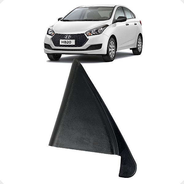 Acabamento Porta Traseira Direita Hyundai Hb20 2016 a 2019