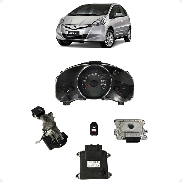 Kit Code Injeção Honda Fit 1.5 2014 a 2017