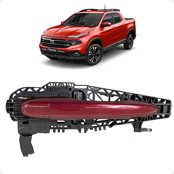 Maçaneta Externa Porta Traseira Direita Fiat Toro 2021 2022