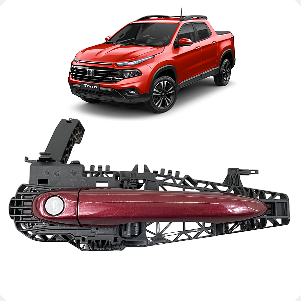 Maçaneta Externa Porta Dianteira Esquerda Fiat Toro 2021