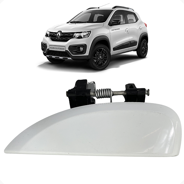 Maçaneta Externa Porta Dianteira Esquerda Renault Kwid 2021