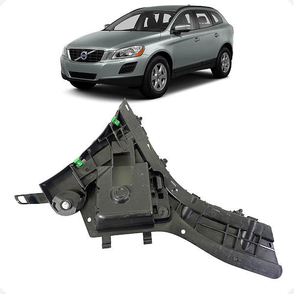 Suporte Parachoque Traseiro Direito Volvo XC60 T5 T6 2016