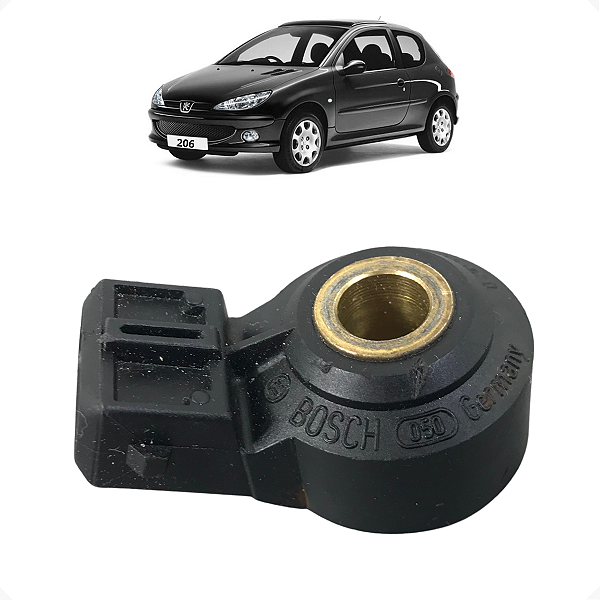 Sensor Detonação Peugeot 206 1998 1999 2000 2001 2002 a 2009