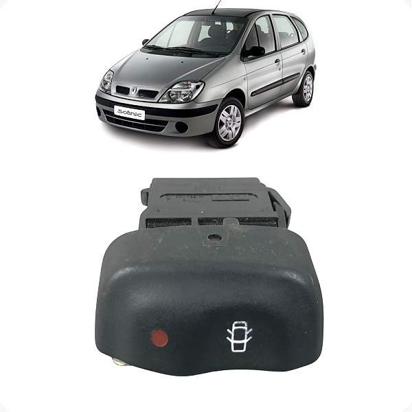Botão Trava Porta Elétrica Renault Scenic 1995 a 2010