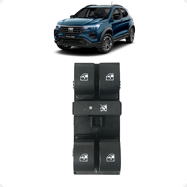 Botão Vidro Elétrico Esquerdo Fiat Pulse 2021 a 2024