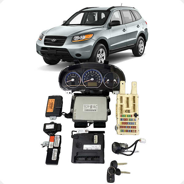 Kit Code Injeção Hyundai Santa Fe 2.7 2007 2008