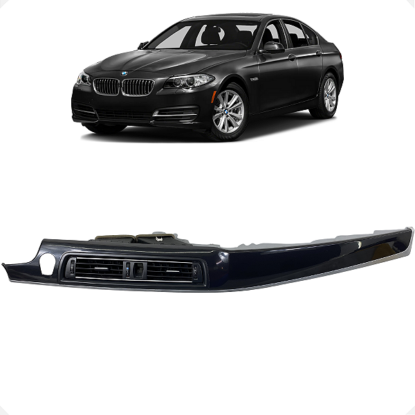 Moldura Painel Difusor Central BMW Serie 5 528I 2012 a 2014